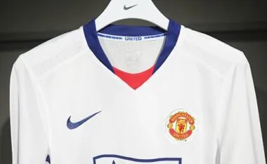 08-09 Retro Player Manchester United Away Kit Long Sleeve Football Jersey Wholesale Yupoo