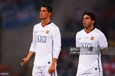 08-09 Retro Player Manchester United Away Kit Long Sleeve Football Jersey Wholesale Yupoo