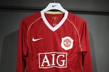 06-07 Retro Player Manchester United Home Kit Long Sleeve Cheap Football Jersey Wholesale Yupoo