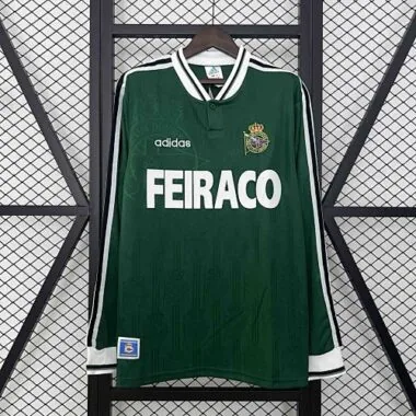 Retro 1999-00 Long Sleeve Deportivo Away S-XXL