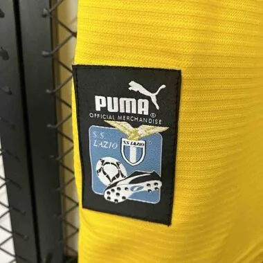 Retro 1998-99 Lazio Yellow