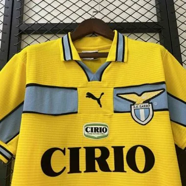 Retro 1998-99 Lazio Yellow