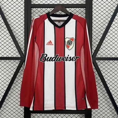 Retro 2003-04 Long Sleeves River Plate Away S-XXL