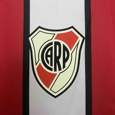 Retro 2003-04 River Plate uittenue met lange mouwen, maten S-XXL