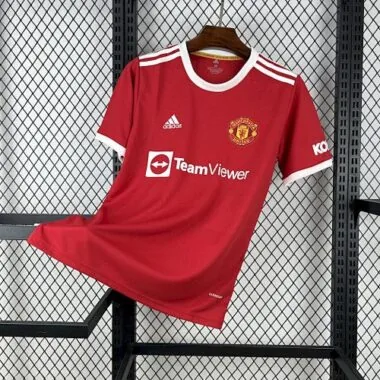 Retro 2021-22 Manchester United Home S-XXL