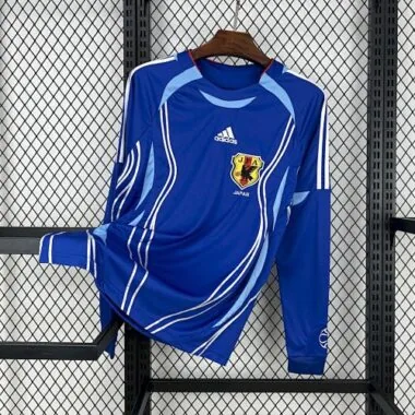 2006 Retro Long Sleeves Japan Home S-XXL
