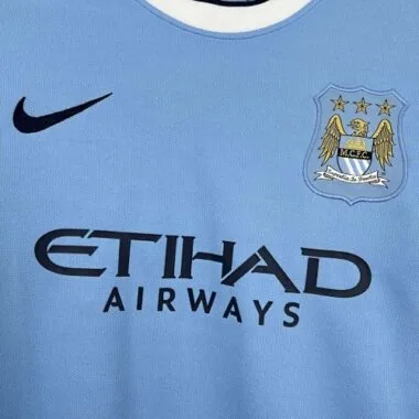 2013-14 Retro Manchester City Home S-XXL