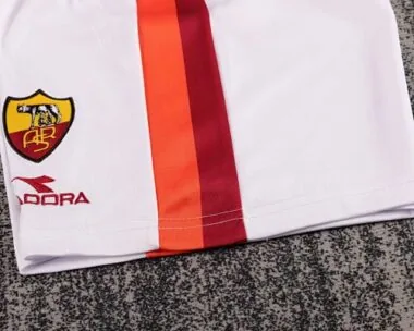 1998-99 Retro Kids AS Roma Home Kit