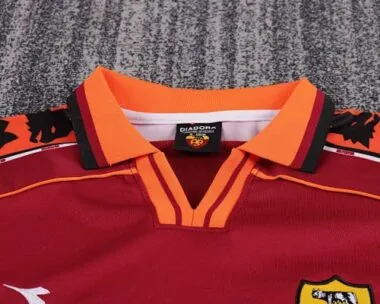 1998-99 Retro Kids AS Roma Home Kit