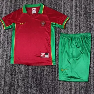 1998 Retro Kids Portugal Home Kit