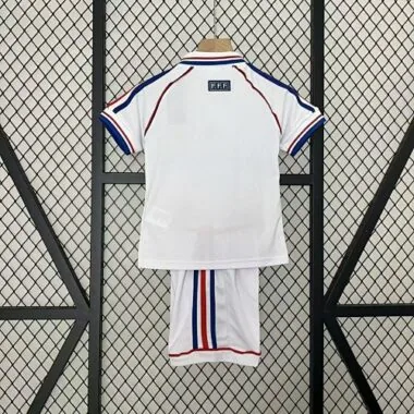 1998 Retro Kids France Away Kit