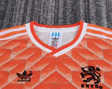 1988 Retro Kids Netherlands Home Kit