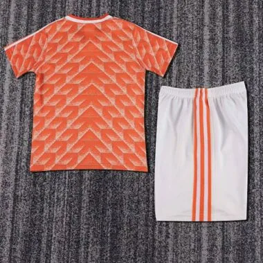 1988 Retro Kids Netherlands Home Kit