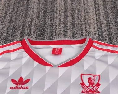1989-91Retro Kids Liverpool Away Kit
