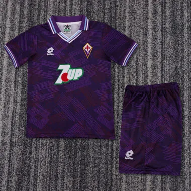 92-93 Retro Kids ACF Fiorentina Away Kit