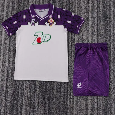 92-93 Retro Kids ACF Fiorentina Away Kit