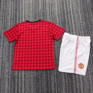 12-13 Retro Kids Manchester United Home Kit