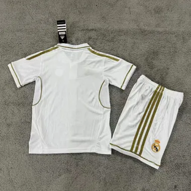 11-12 Retro Kids Real Madrid Home Kit
