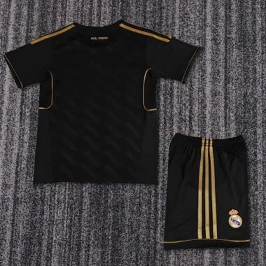 11-12 Retro Kids Real Madrid Away Kit