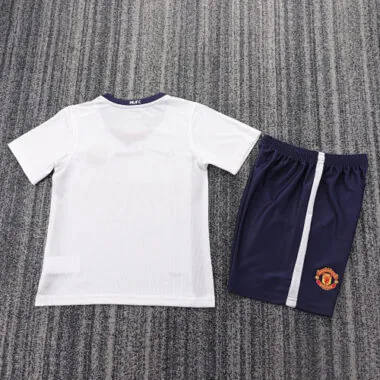 08-09 Retro Kids Manchester United Away Kit
