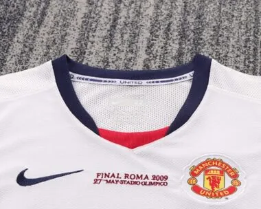 08-09 Retro Kids Manchester United Away Kit