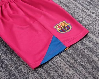 05-06 Retro Kids Barcelona Home Kit Champion League