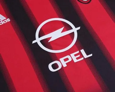 04-05 Retro Kids AC Milan Home Kit