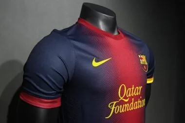 2012-13 Retro Barcelona Home Kit Player