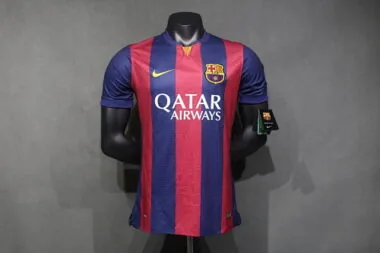 2014-15 Retro Barcelona Home Kit Player