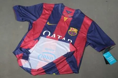 2014-15 Retro Barcelona Home Kit Player