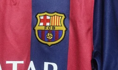 2014-15 Retro Barcelona Home Kit Player