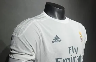 2015-16 Retro Real Madrid Home Kit Player Long Sleeve