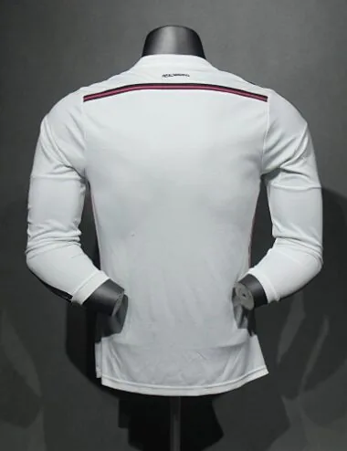 2014-15 Retro Real Madrid Home Kit Player Long Sleeves