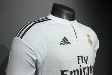 2014-15 Retro Real Madrid Home Kit Player Long Sleeves