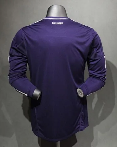 2010-11 Retro Real Madrid Second Away Kit Player Long Sleeves