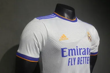 2021-22 Retro Real Madrid Home Kit Player