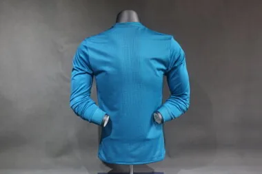 2017-18 Retro Real Madrid Second Away Kit Player Long Sleeves