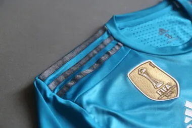 2017-18 Retro Real Madrid Second Away Kit Player Long Sleeves
