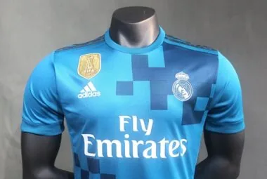2017-18 Retro Real Madrid Second Away Kit Player
