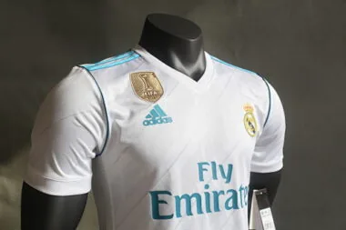 2017-18 Retro Real Madrid Home Kit Player