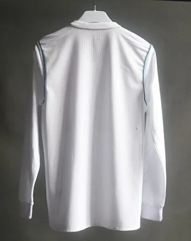 2017-18 Retro Real Madrid Home Kit Player Long Sleeves