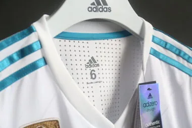 2017-18 Retro Real Madrid Home Kit Player Long Sleeves