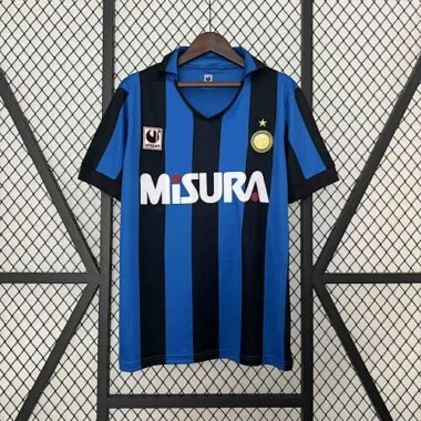 90-91 Inter Milan Home Retro Kit Football Apparel