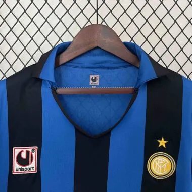 90-91 Inter Milan Home Retro Kit Football Apparel