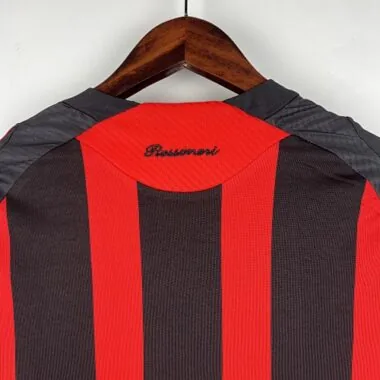08-09 Retro long sleeve AC Milan Home S-XXL