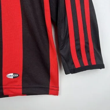 08-09 Retro long sleeve AC Milan Home S-XXL