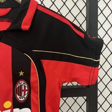 06-07 AC Milan Kids Retro Home Kits