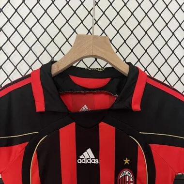 06-07 AC Milan Kids Retro Home Kits