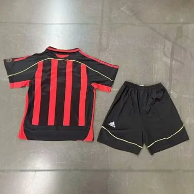 06-07 AC Milan Kids Retro Home Kits