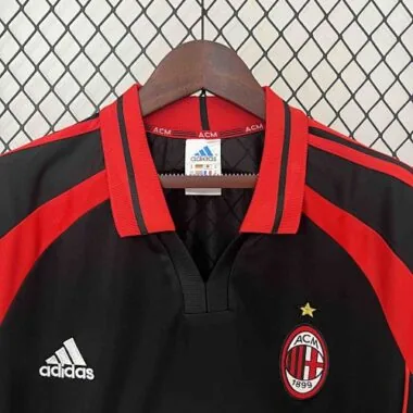 00-01 AC Milan Third Retro Kit Football Apparel